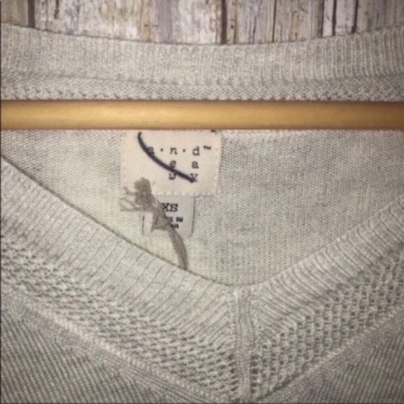 A New Day Beige Oversized Long Sleeve - Picture 4 of 6